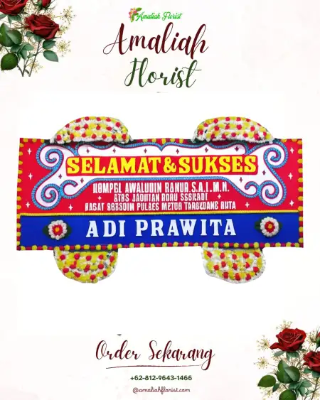 Papan Bunga Ucapan Selamat Nabire